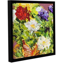 ArtWall Allan Friedlander "Giving Love 2" Gallery-wrapped Floater-framed Canvas
