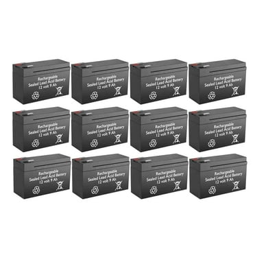 BatteryGuy BB battery HR9-12 replacement battery - BatteryGuy brand equivalent (High Rate - Qty of 12)