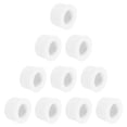 thumbnail image 1 of Conectores de acoplamiento roscados de 10 piezas DWV Reductor de manguito 2" x 1-1/4" (Socket x Socket) para conectar tuberías de plomería de desagüe doméstico, blanco, 1 of 7