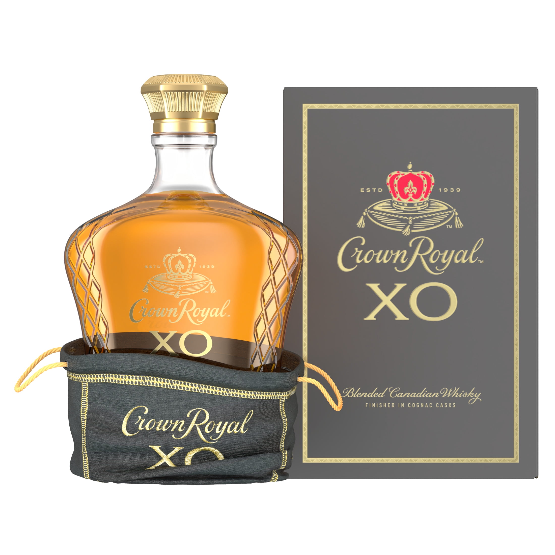 Crown Royal XO Blended Canadian Whisky, 750 mL, 40% ABV - Walmart.com