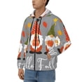 thumbnail image 3 of Naloa Hello Fall Gnomes Men’s Hoodies, Zip up Hoodie, Sweatshirts,Hoodies for Men Sizes S-3XL-Small, 3 of 5