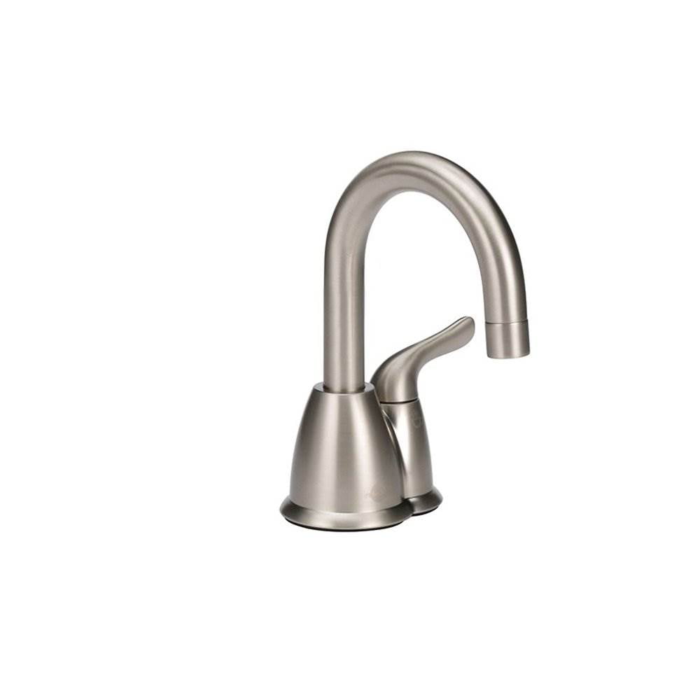 InSinkErator Invite HOT150 Series Instant Hot Water Dispenser Tank with 1-Handle 6.25 in. Faucet in Satin Nickel