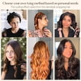thumbnail image 6 of Heatless Hair Curler, No Heat Hair Curlers to Sleep in, Overnight Satin Heatless Curling Set with Hair Scrunchies Clip, for All Hair Types, 6 of 14