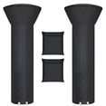 thumbnail image 1 of [Funda para calefacción de patio] Hualedi, paquete de 2 unidades, impermeable, negra, 225 cm, 1 of 6