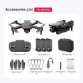 thumbnail image 4 of YLR/C S68 Altitude Hold 2.4GHz 4CH Cuadricóptero plegable WiFi FPV 4K HD RC Drone JShteea libre de BPA, 4 of 9