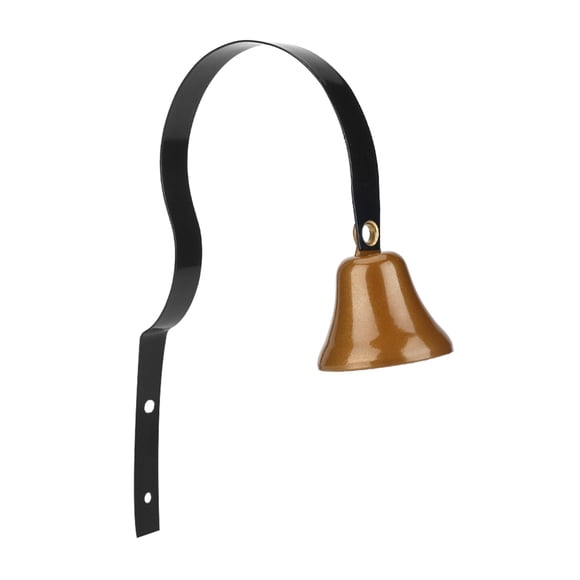 Timbre antiguo de metal para comerciantes, montado en la pared, timbre para entrenamiento de perros, decoración del hogar
