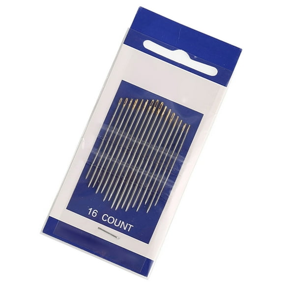 COOLHOOD Large Eye Embroidery Needle For Easy Threading Alloy Handmade Crafting Sewing Tool for Craft Projects Supplies