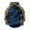 Blue, variant on Men's Winter Tactical Hoodie Cargo Quarter-Zip Pullover Sweatshirt for Hiking Outdoor Khaki