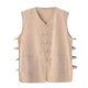 thumbnail image 2 of pstuiky Camiseta sin mangas para hombre, Camiseta sin mangas informal con cuello en V, lisa, cómoda y a la moda para hombre Camisas de hombre xxxl, 2 of 3