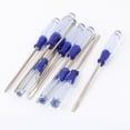 thumbnail image 1 of Destornilladores planos de cabeza ranurada de plástico azul de 3 x 75 mm Herramienta de ferretería 10 piezas, 1 of 2