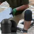 thumbnail image 3 of Eoperou 1 Pair Knee Pads Anti Skid Tile Mud Workers Knee Protectors Floor Brick Cement Garden Work Knee Supports Protective Gear, 3 of 7