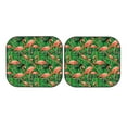 thumbnail image 7 of Balery 2 Piece Flamingo Car Windshield Sun Shade|Foldable Front Windshield Shade for Car Front Window for Most Sedans SUV Truck-Medium, 7 of 7