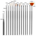 thumbnail image 4 of 15pcs/lot Fondant Cake Painting Brush Icing Pastry Brushes Cake Decorating Tools Baking Accessories Fondant Cake Carving Pen, 4 of 9