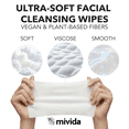 thumbnail image 5 of mivida Hypoallergenic Makeup Remover Wipes, Vitamin E & Fragrance-Free, 25 Count, 5 of 10