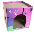 thumbnail image 1 of Pet Cat Bed House Cat Scratch Board Scratch-resistant Wear-resistant Multi-functional Double Layer Corrugated Paper Cat Condo, 1 of 8