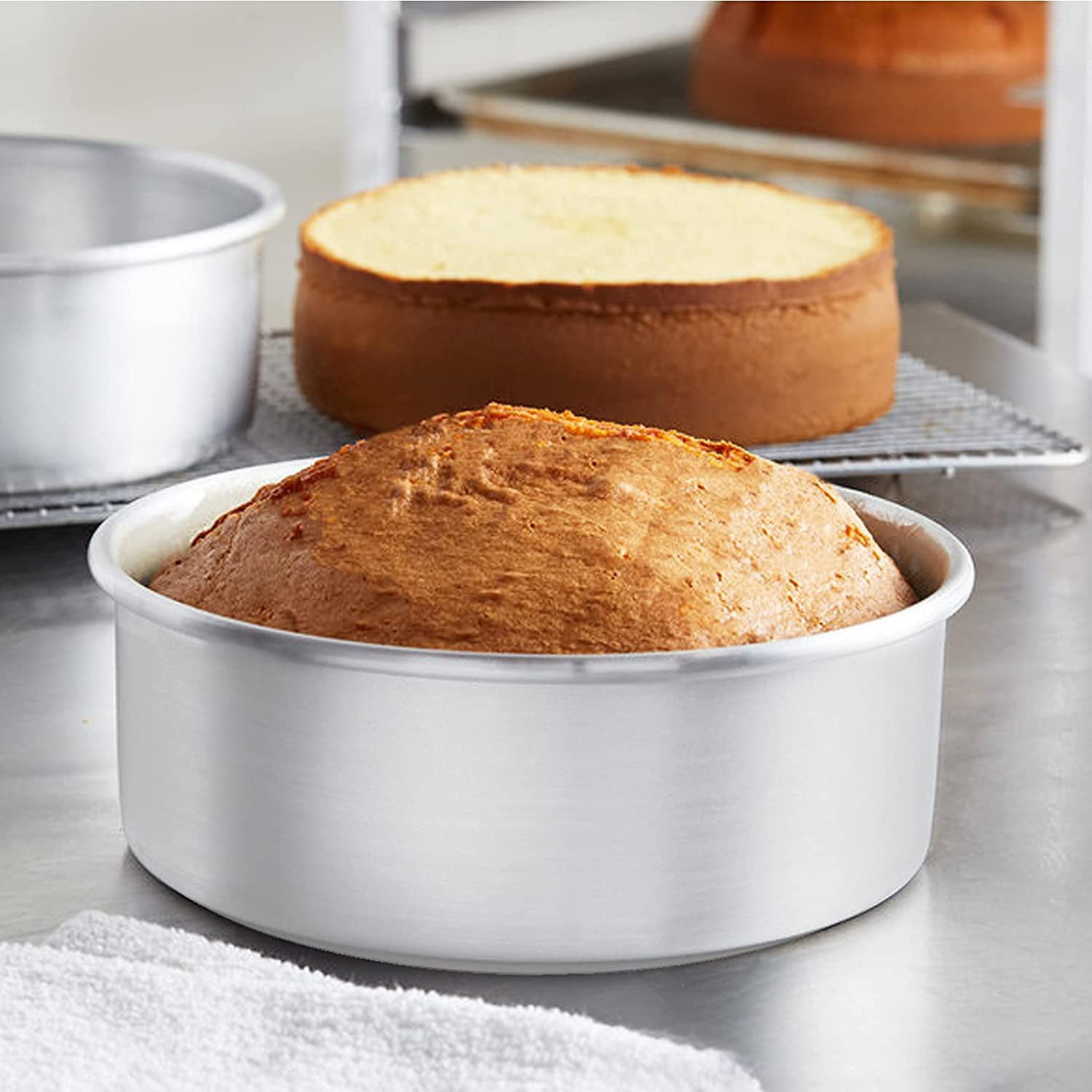4-12 inch Non-stick Leakproof Round Cake Pan Bakeware Bakin Aluminum Cake Pan 