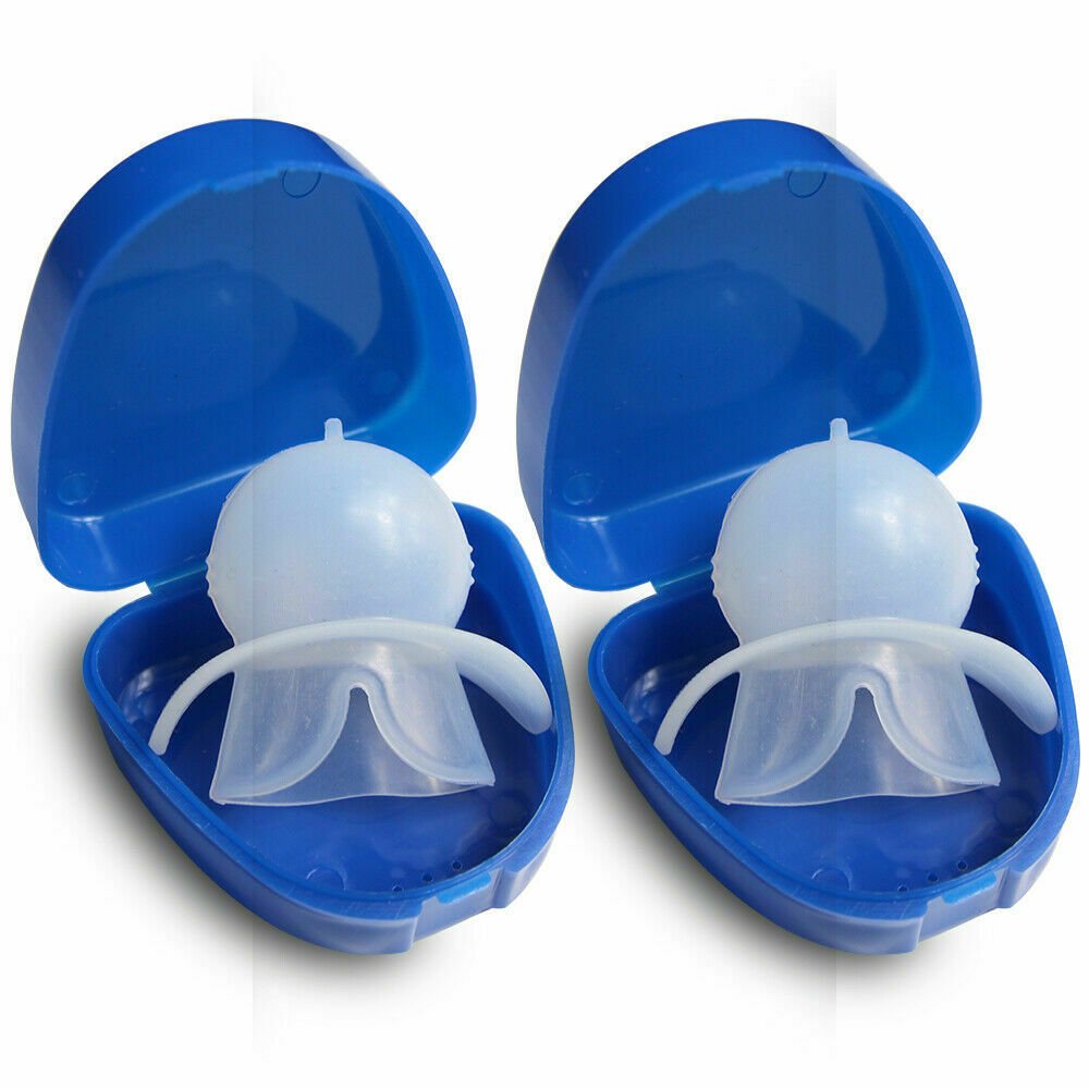 Anti Snoring Tongue Device Silicone Sleep Apnea Aid Stop Snore Sleeve