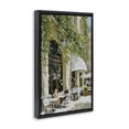 thumbnail image 2 of Stupell Industries French Country Sunny Day Cafe Terrace Black Floating Frame Canvas Art, 21 x 31, by Petals Prints Design, 2 of 8