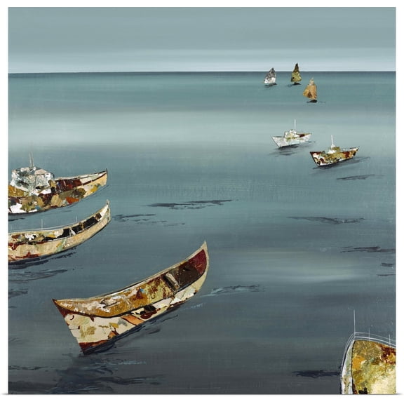 Great BIG Canvas | Rolled Kelsey Hochstatter Poster Print entitled Open Sea