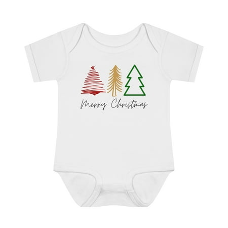 

Merry Christmas Trees Baby & Toddler One Piece