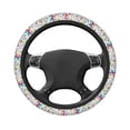 thumbnail image 3 of Naloa Fun Animal with Unicorn Elastic Steering Wheel Cover, Auto Steering Wheel Cover – 15 Inch , Comfortable Grip, Fit Suvs,Vans Cars,Trucks, 3 of 8