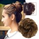 thumbnail image 3 of Pieza de pelo de moño desordenado, moño de pelo desordenado, piezas de pelo de moño sintético rizado Natural para mujeres, 3 of 6