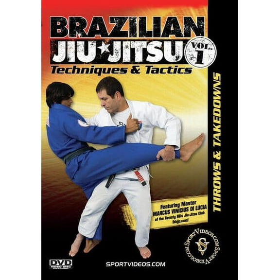 Brazilian Jiu-Jitsu Techniques And Tactics, Vol. 1: Throws AndTakedowns (DVD), Sportvideos.Com, Sports & Fitness