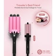 thumbnail image 3 of Engarzadora de pelo FARERY Mini Hair Waver, 3 temperaturas, 1/2 pulgadas, 3 of 9