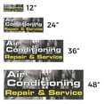 thumbnail image 3 of AC Repair & Service Vinyl Decal 24 Inch x 9 Inch Weatherproof Heavy-Duty Adhesive Backing | HVAC Maintenance, Cooling Systems, Heating Repairs | Made in USA, 3 of 6