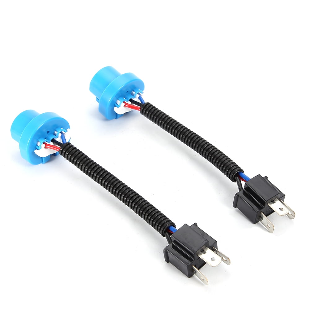uxcell 2 Pcs H4 Ceramic Headlight Extension Connector Lamp Bulb Socket uxcell 2 Pcs H4 Ceramic Headlight Extension Connector Lamp Bulb Socket