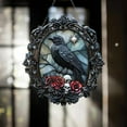 thumbnail image 4 of 1PC Acrylic Crow on Lamp Ornament, Gothic Halloween Hanging Decor for Dark Academia Home, Acrylic, (One Size, E), 4 of 7