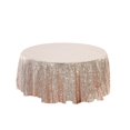 thumbnail image 2 of Birdeem Table Cloth Round Tablecloth Tablecloth Table Cloth Round Cover Table Cloths Round Table Cover Tablecloth Round Sequin Tablecloth Wedding Party Cake Dessert Event Christmas Decoration, 2 of 5