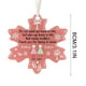 thumbnail image 4 of Adornos navideños de cristal marino | Colgantes hechos a mano con forma de copo de nieve | Regalo de recuerdo de amistad | Decoración navideña acrílica 2D para el hogar, 4 of 6