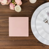 Efavormart 20 Pack | Dusty Rose Soft Linen-Feel Airlaid Paper Beverage ...