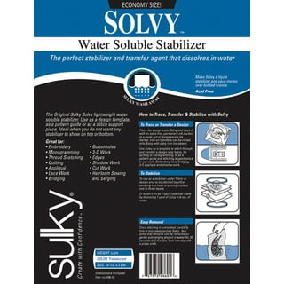 Paper Solvy ~ Water Soluble Stabilizer – Hobby House Needleworks