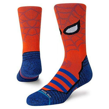 Stance Unisex Spidey Athletic Crew Socks Red - A558A21SPI-RED
