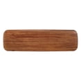 thumbnail image 5 of Alaterre Furniture Calais 48 in. Entryway Bench with Storage Shelf  - Solid Acacia Wood Mid-Century Modern Bench, Warm Chestnut, 5 of 13