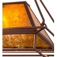 thumbnail image 3 of Meyda Tiffany 77830 39" L Simple Mission Pot Rack - Orange, 3 of 7