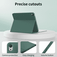 thumbnail image 5 of ZKTUYU for iPad (A16) 11th 10th Generation Case with Keyboard 11 inch 2025/2022, Detachable Bluetooth Keyboard, Smart Stand Folio Cover with Pencil Holder for iPad 10th Gen 10.9 inch, (Green), 5 of 8