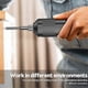 thumbnail image 5 of Cordless Electric Screwdriver Kit Power Screwdriver Tool Set with Bit, 5 of 5