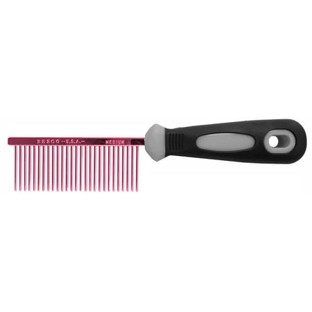 UPC: 0030627006765 | Resco Professional Anti-Static Comb for Pets Medium Candy Red