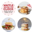 thumbnail image 4 of Dash Mini Maker: Miniwaflera para hacer waffles, paninis, papas hash brown, y otros para el desayuno, almuerzo o aperitivos, con f&aacute;cil limpieza, doble cara antiadherente &ndash; Aqua, 4 of 8