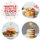 thumbnail image 4 of Dash Mini Maker: Miniwaflera para hacer waffles, paninis, papas hash brown, y otros para el desayuno, almuerzo o aperitivos, con f&aacute;cil limpieza, doble cara antiadherente &ndash; Aqua, 4 of 8