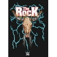 thumbnail image 2 of Girl's WWE The Rock Electric Bull Logo Graphic Tee Black X Small, 2 of 4