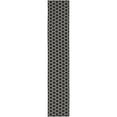 thumbnail image 2 of Nourison Twist Reversible 2'2" x 12' Black Modern Rug, 2 of 9