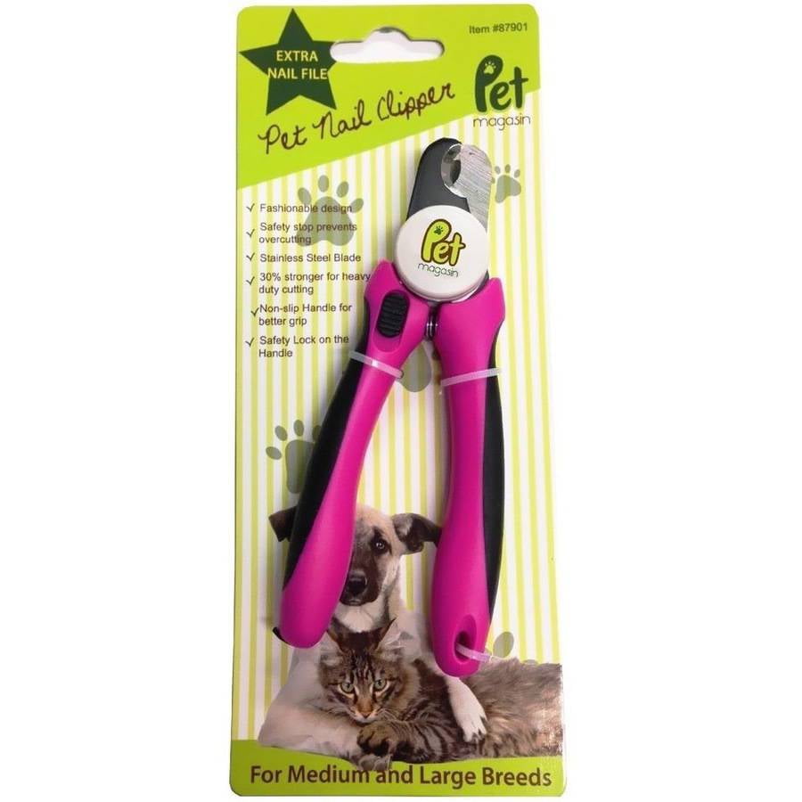 pink dog nail clippers