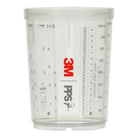 1PK 3M 26122 PPS Series 2.0 Cup, Midi (13.5 fl oz, 400 mL), 2 cups per carton