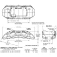 thumbnail image 2 of Wilwood Caliper-TX6R- L/H - Red 1.75/1.62/1.62in Pistons 1.38in Disc - 120-13818-RD, 2 of 3