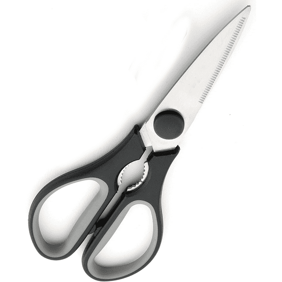 Kitchen Scissors,Heavy Duty Multipurpose Herb Scissors for Poultry, Chicken and Meat, Black