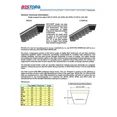 thumbnail image 3 of STARLIGHT- Ax19 Bestorq Notched/Cogged "A" V-Belt 1/2" Top Width 21" Outside Length, 3 of 4